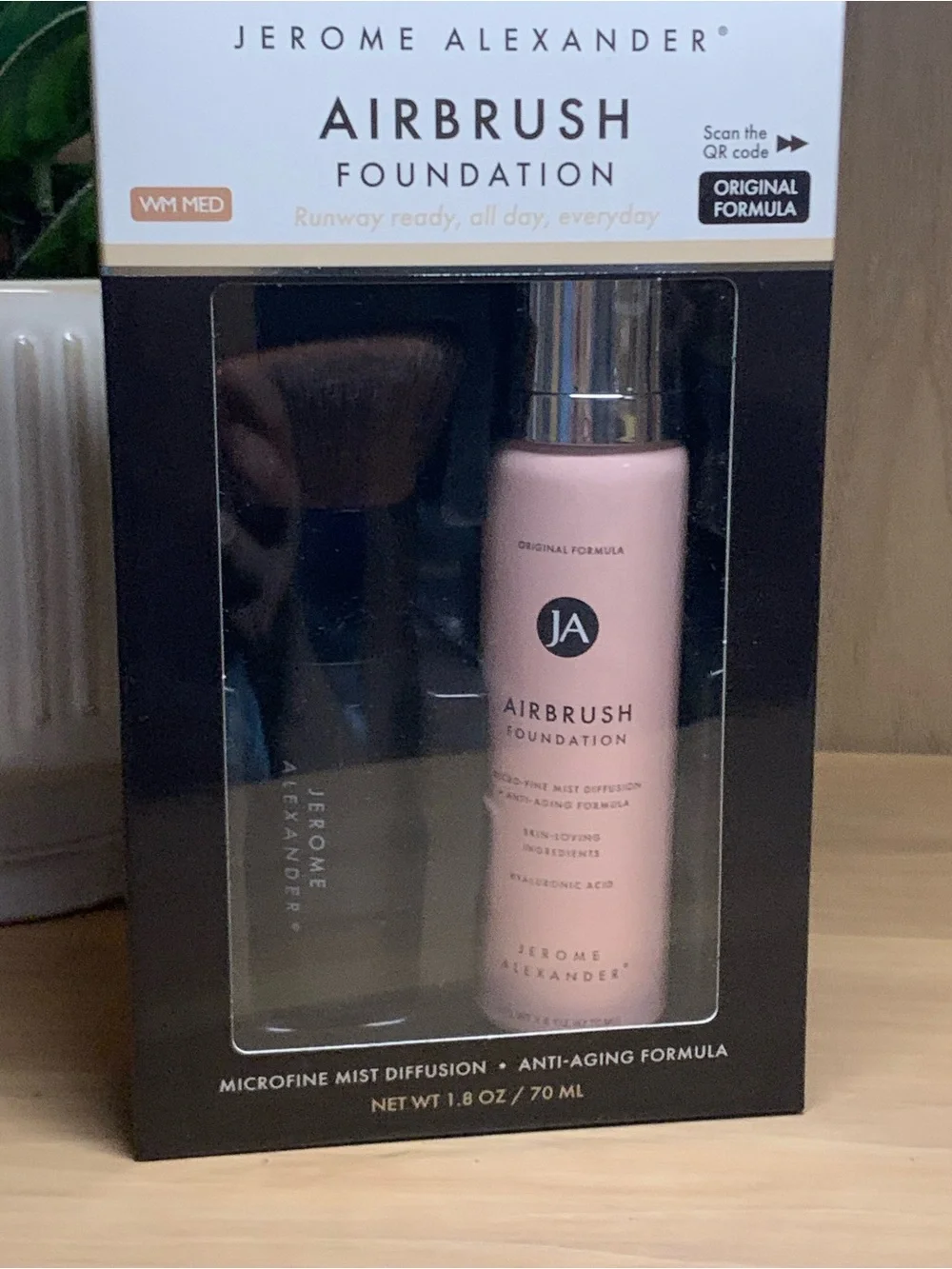 Jerome Alexander Airbrush Foundation Kit- Warm Med